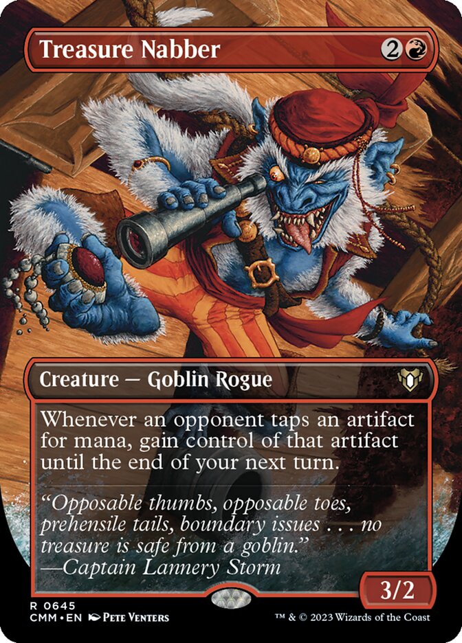 Treasure Nabber card front