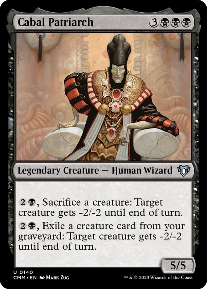 Cabal Patriarch card front