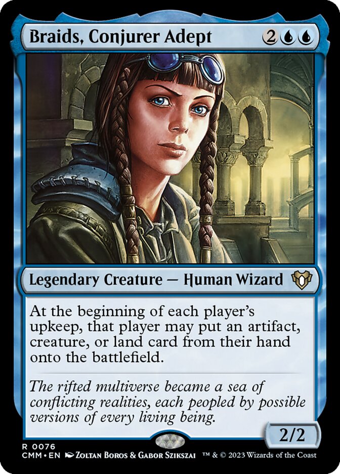 Braids, Conjurer Adept card front