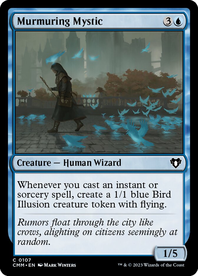 Murmuring Mystic card front