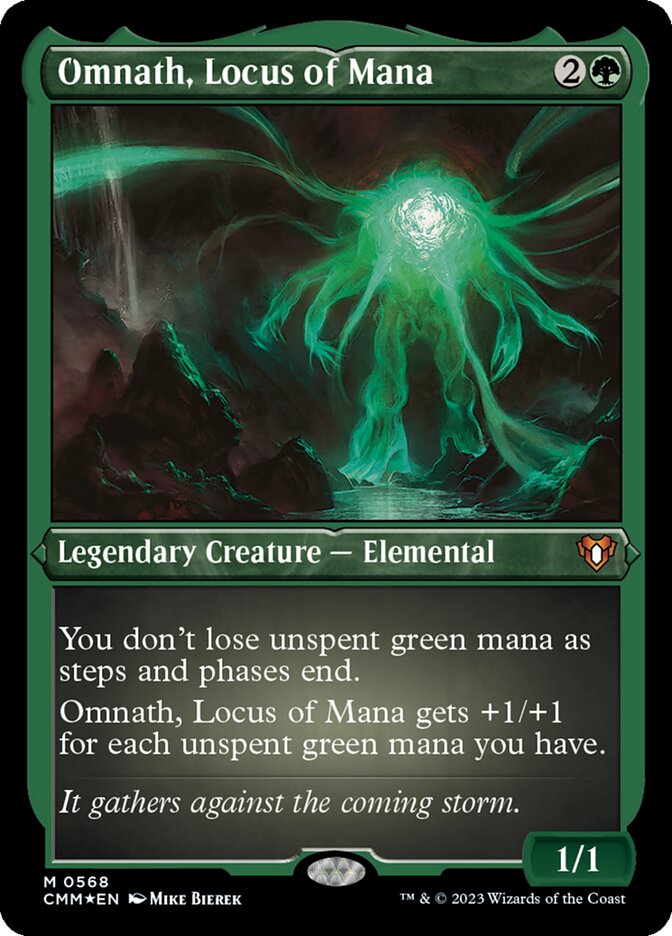 Omnath, Locus of Mana card front