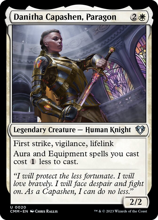 Danitha Capashen, Paragon card front