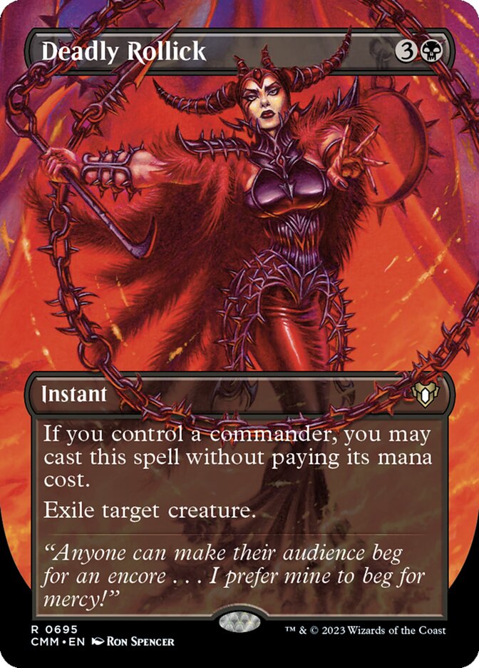 Deadly Rollick card front