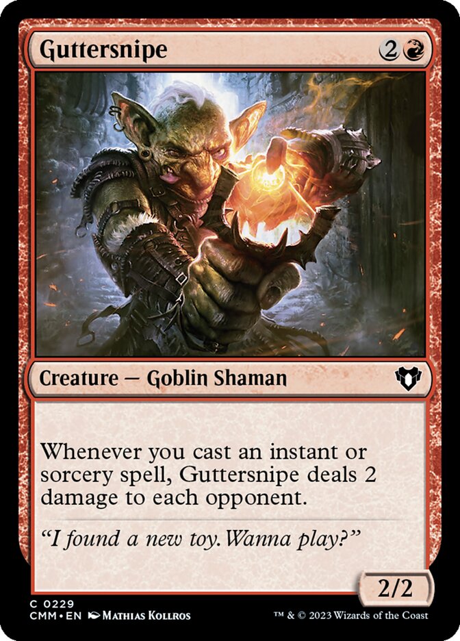 Guttersnipe card front