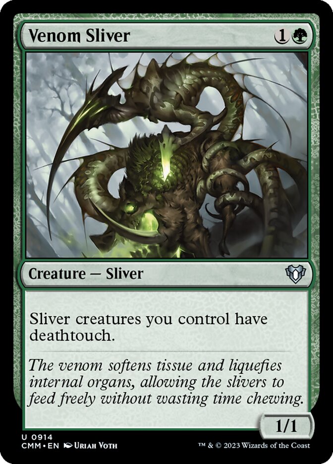 Venom Sliver card front