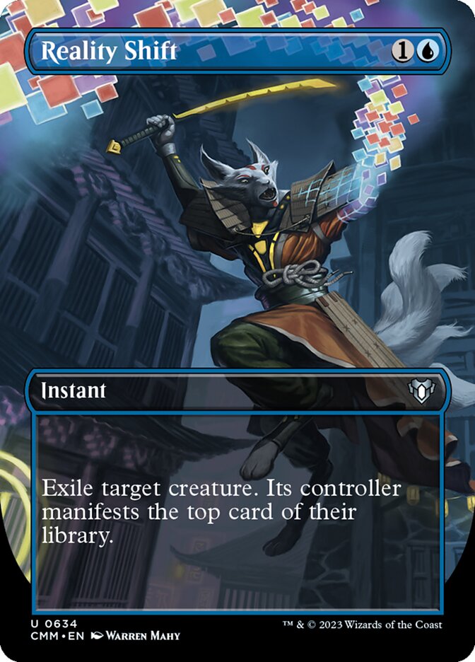 Reality Shift card front