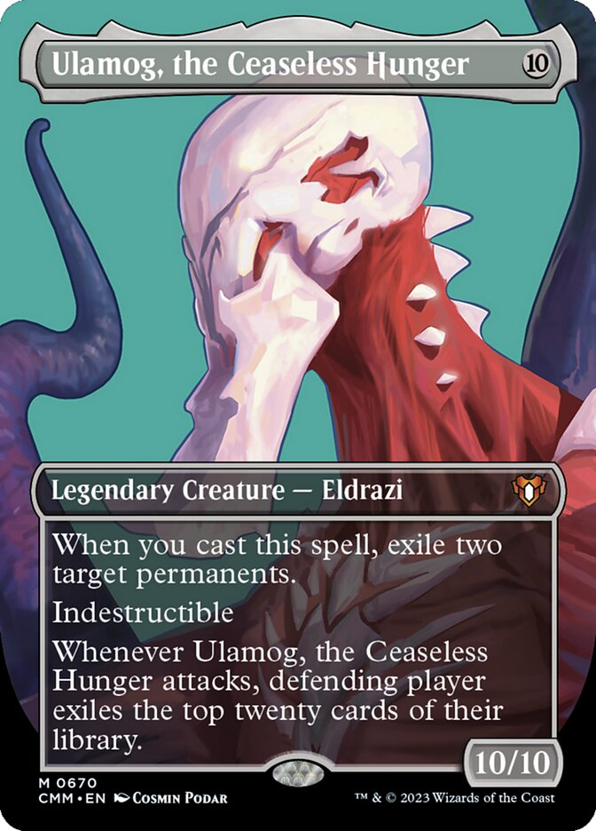 Ulamog, the Ceaseless Hunger card front