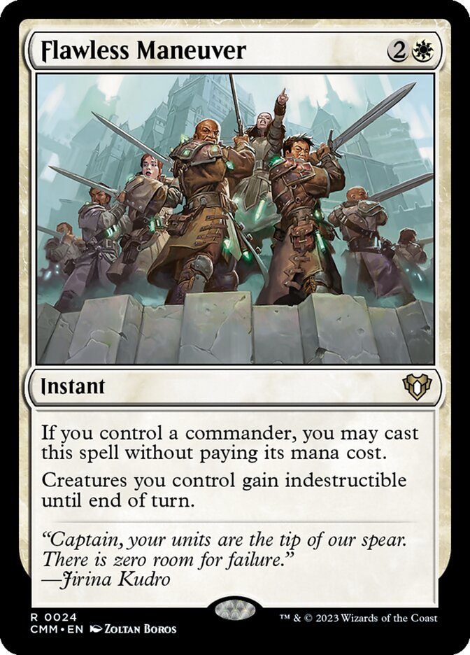 Flawless Maneuver card front