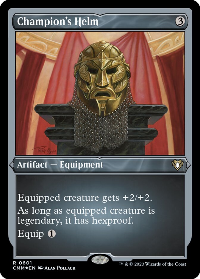 Champion's Helm card front