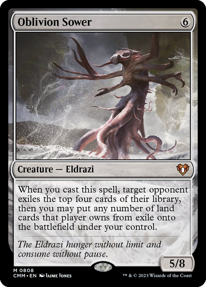 Oblivion Sower card front