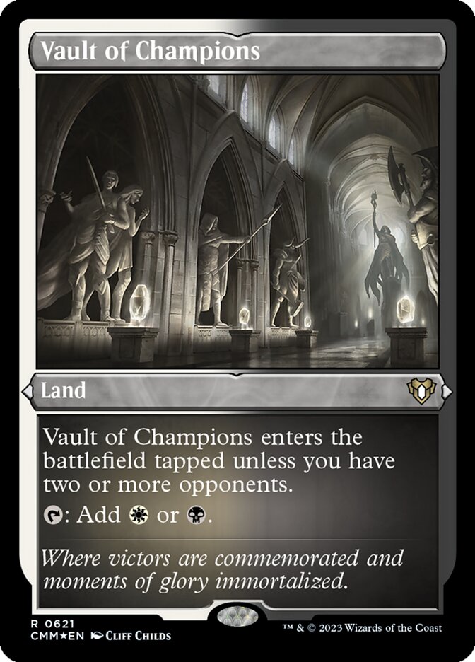 Vault of Champions card front