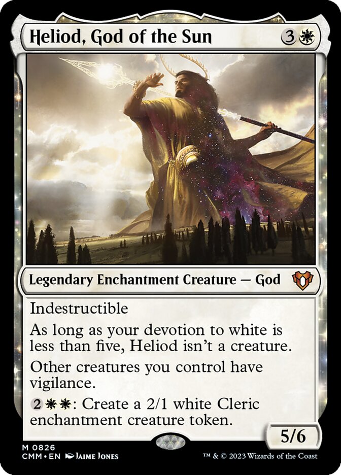 Heliod, God of the Sun card front