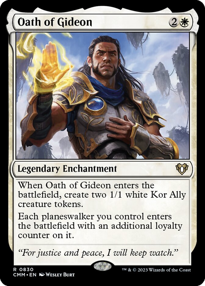 Oath of Gideon card front