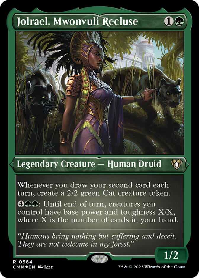 Jolrael, Mwonvuli Recluse card front