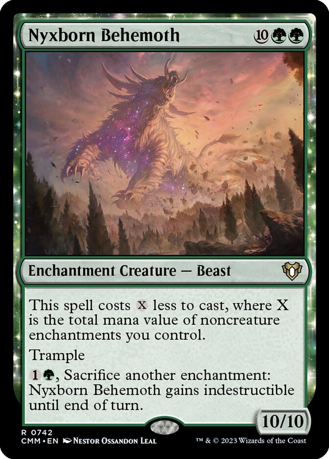 Nyxborn Behemoth card front