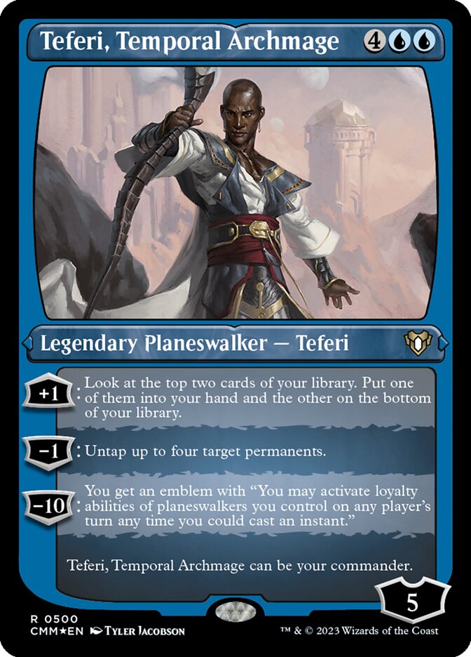 Teferi, Temporal Archmage card front