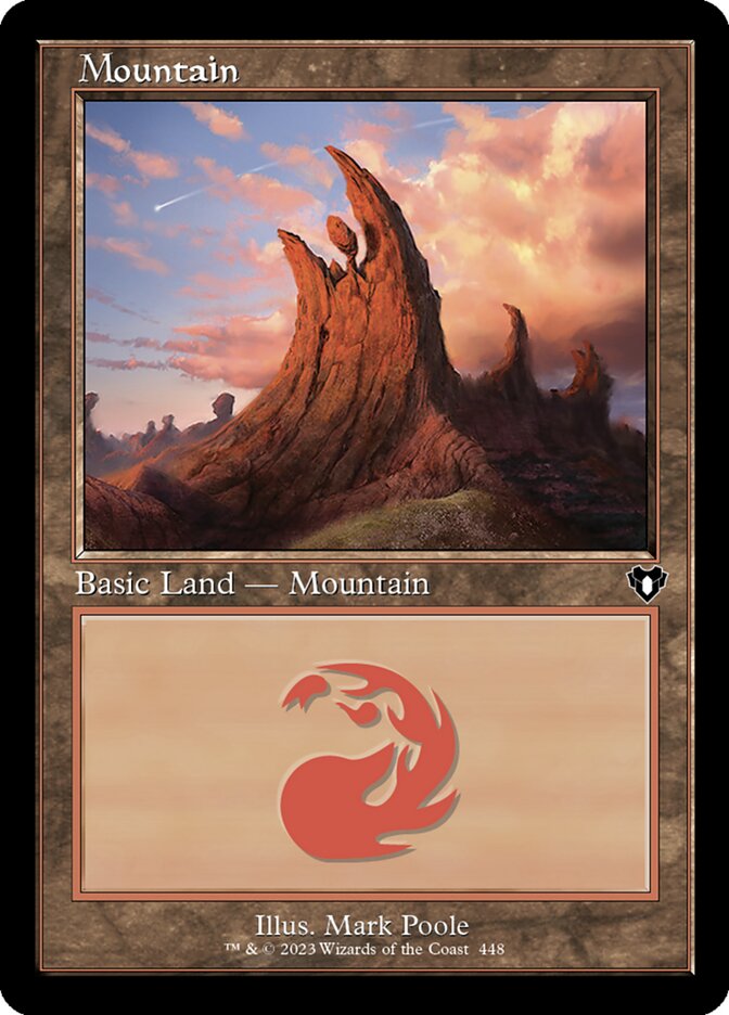 Mountain card front