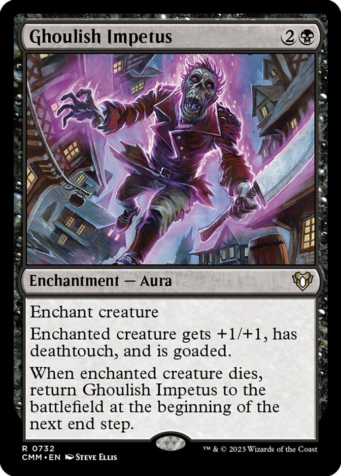 Ghoulish Impetus card front
