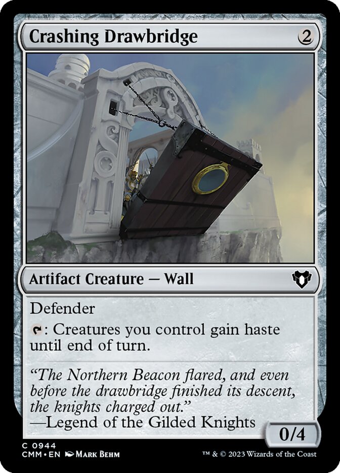 Crashing Drawbridge card front