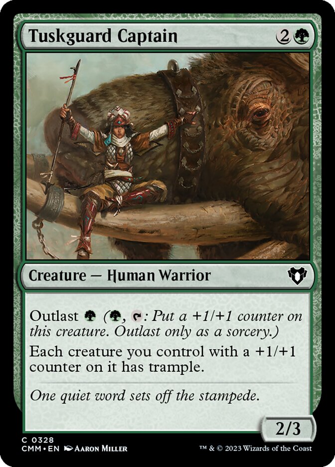 Tuskguard Captain card front