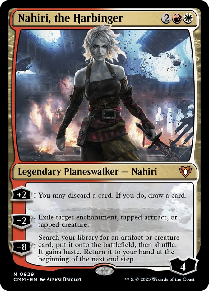 Nahiri, the Harbinger card front