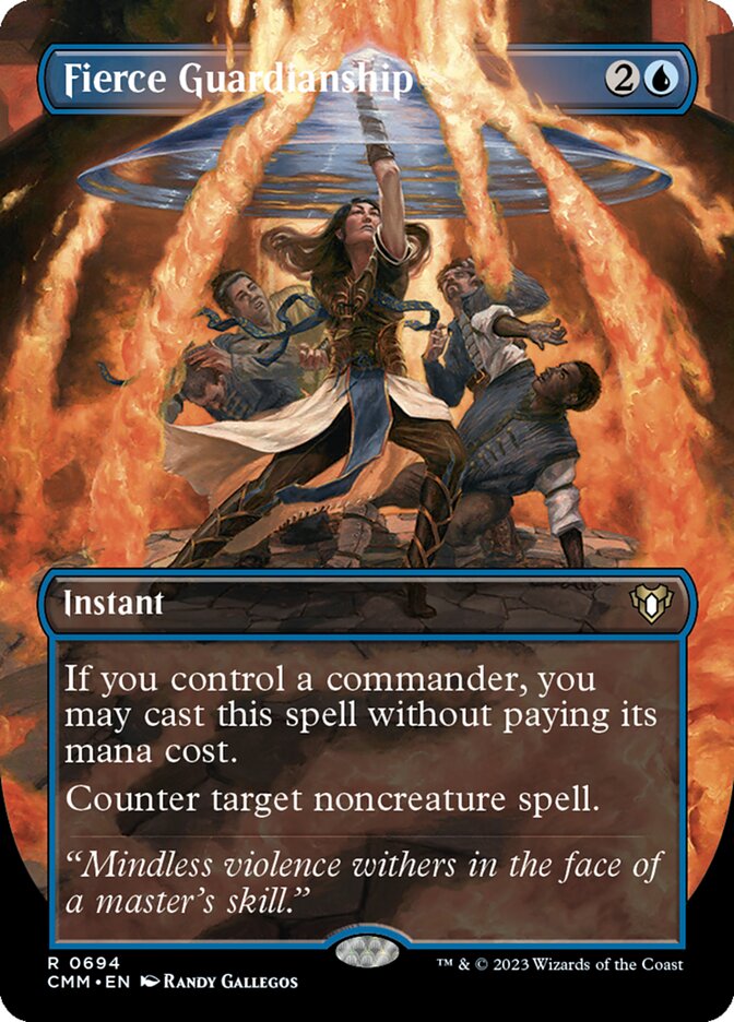 Fierce Guardianship card front