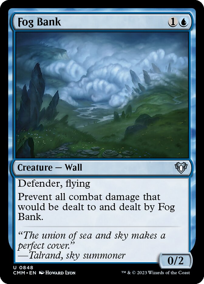 Fog Bank card front