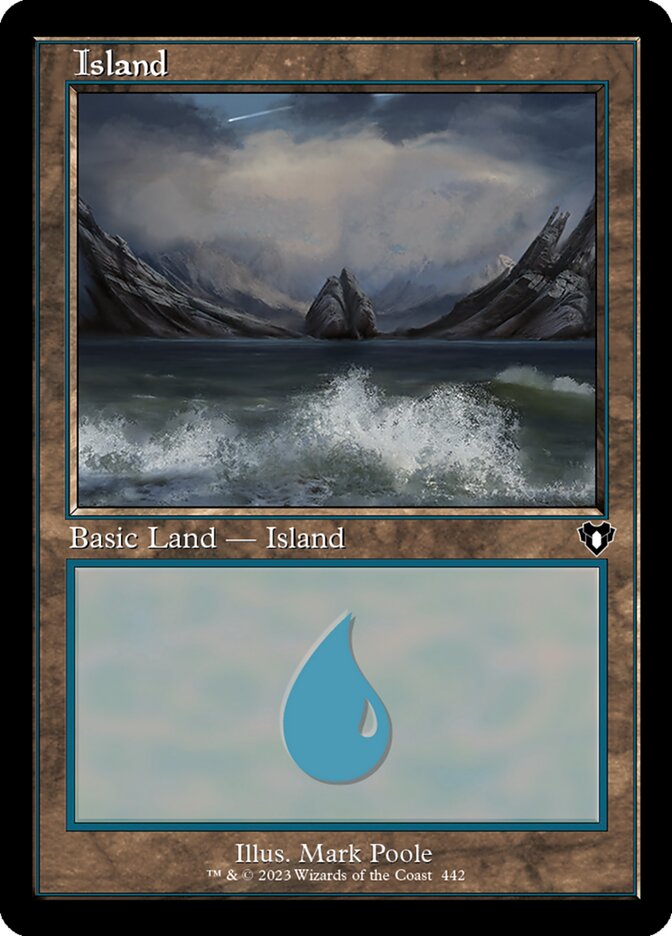Island card front