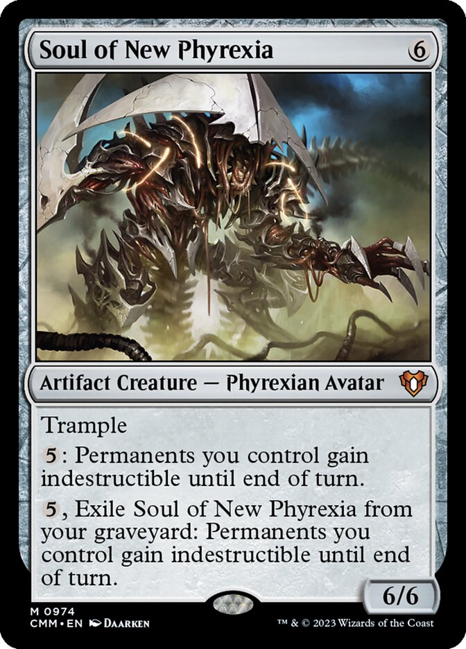 Soul of New Phyrexia card front