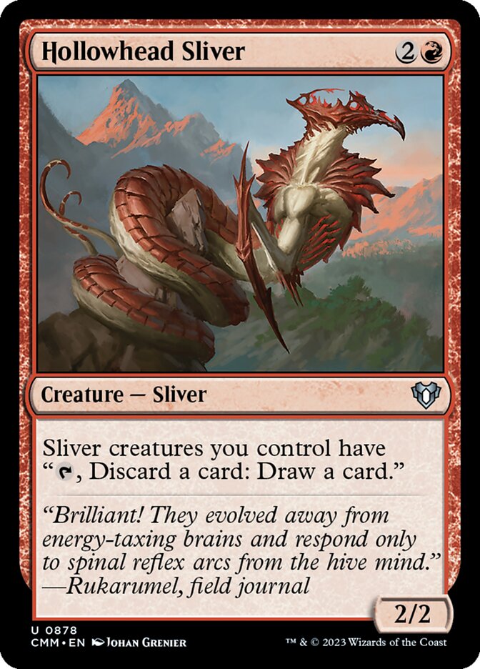 Hollowhead Sliver card front