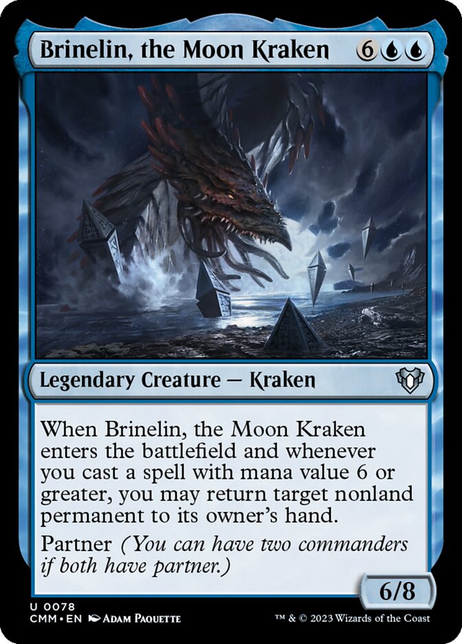 Brinelin, the Moon Kraken card front