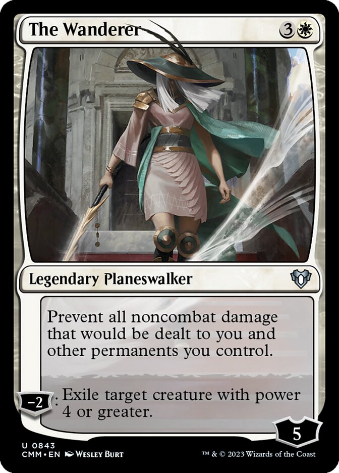 The Wanderer card front