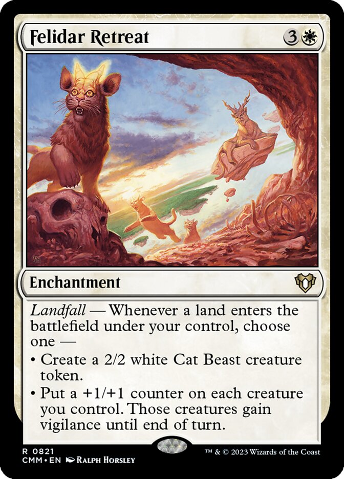 Felidar Retreat card front