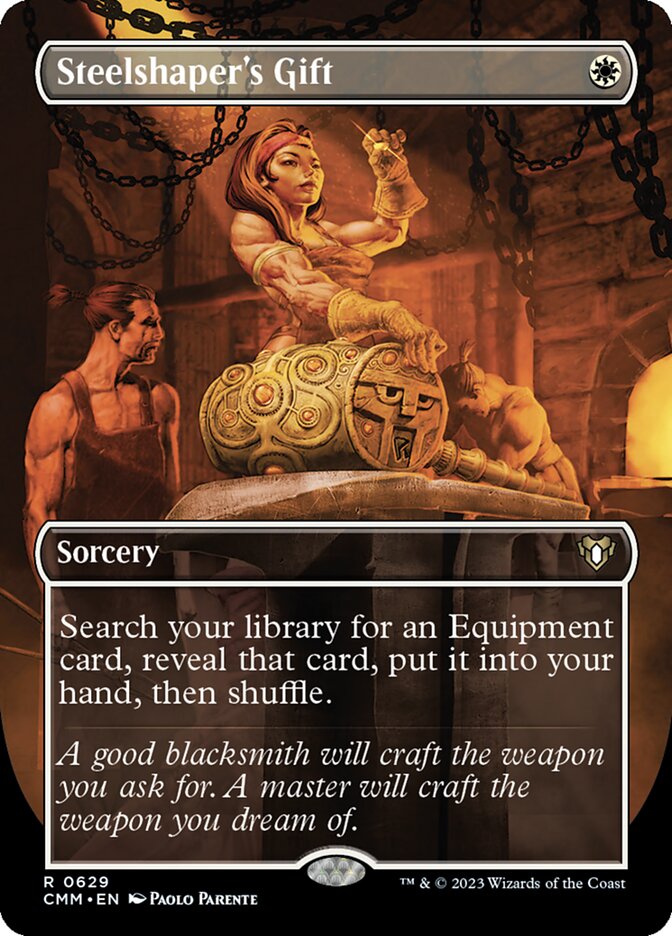 Steelshaper's Gift card front