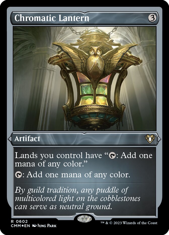 Chromatic Lantern card front