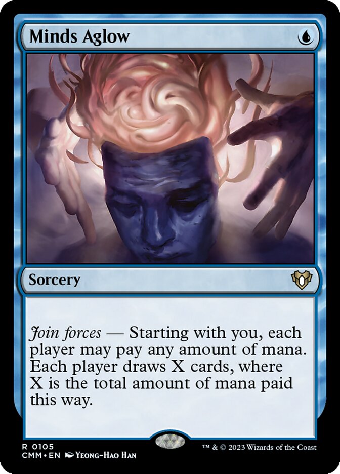 Minds Aglow card front