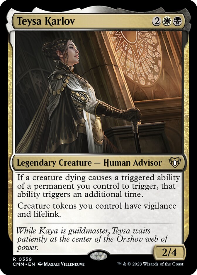 Teysa Karlov card front