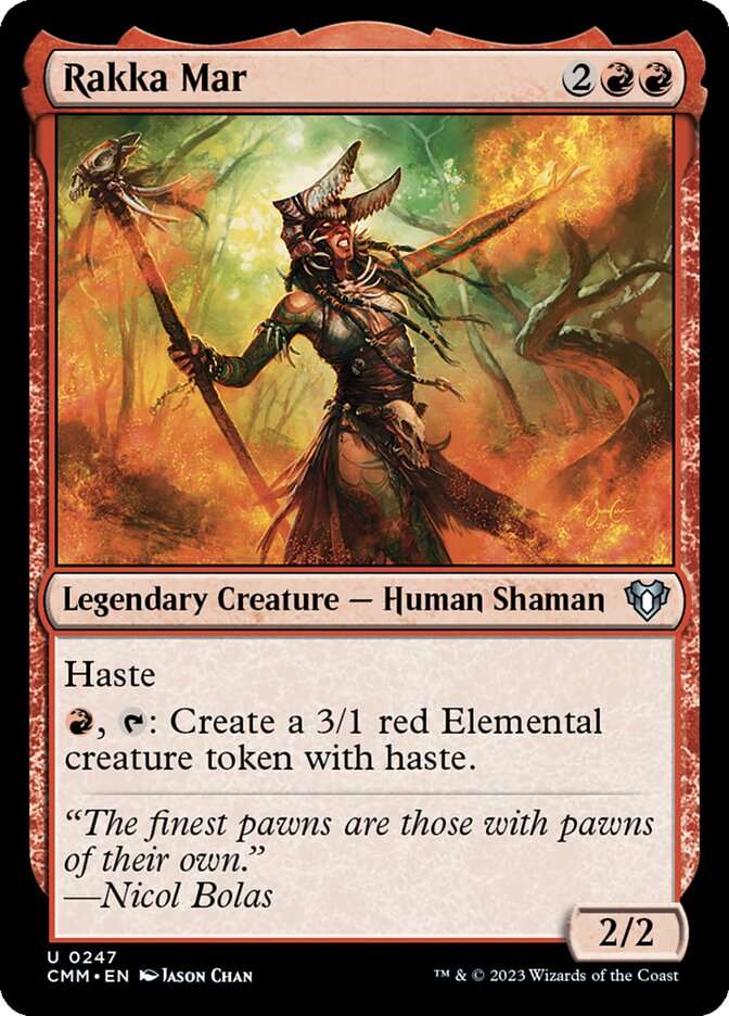 Rakka Mar card front