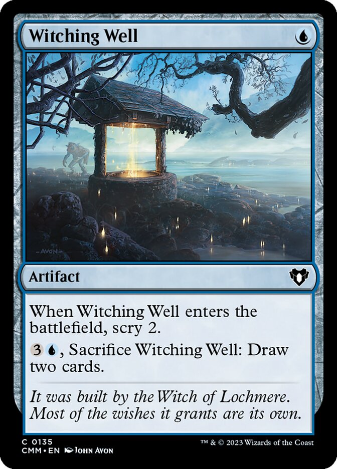 Witching Well card front