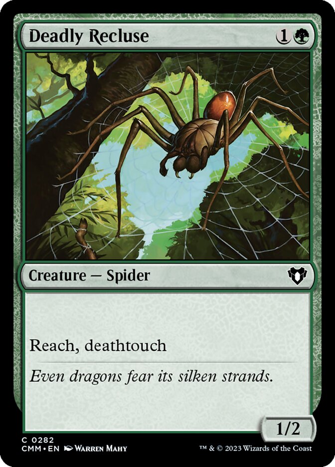 Deadly Recluse card front