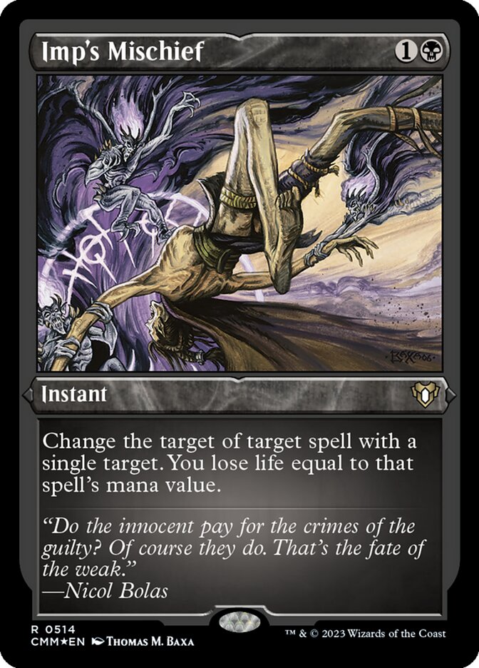 Imp's Mischief card front