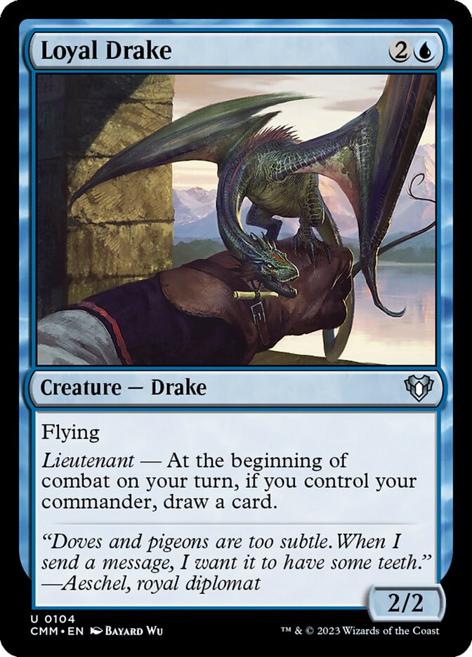 Loyal Drake card front