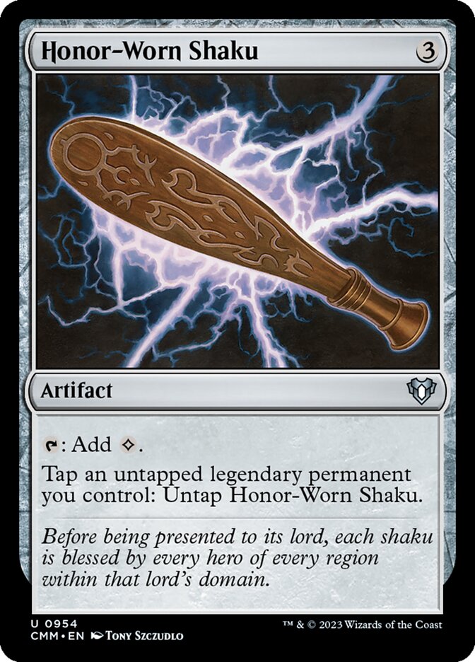 Honor-Worn Shaku card front