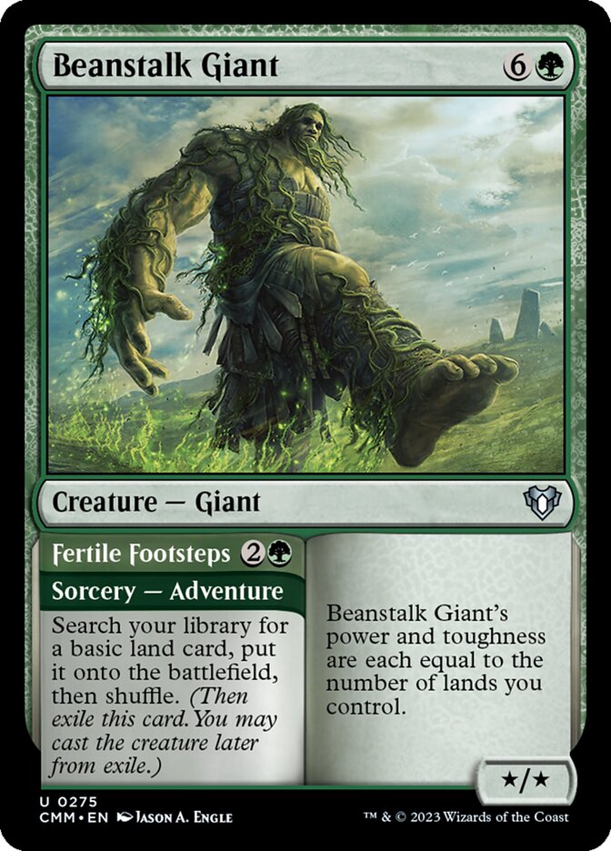 Beanstalk Giant card front