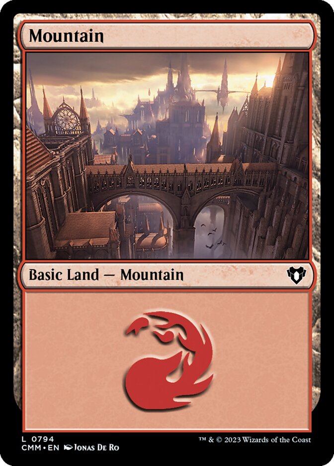 Mountain card front