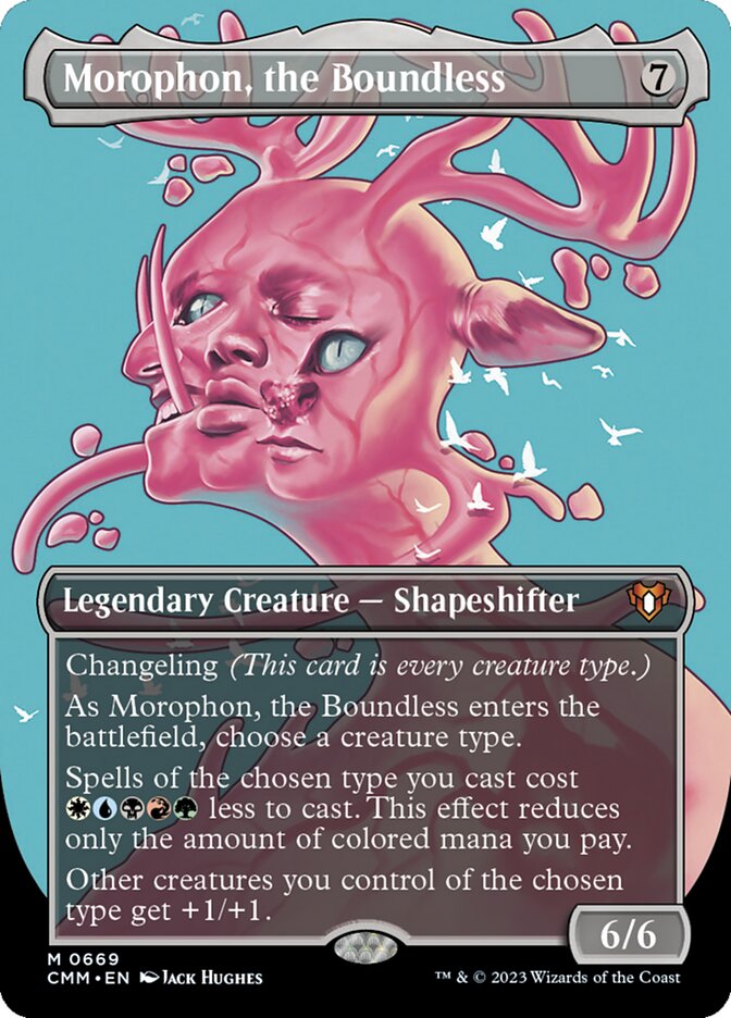 Morophon, the Boundless card front