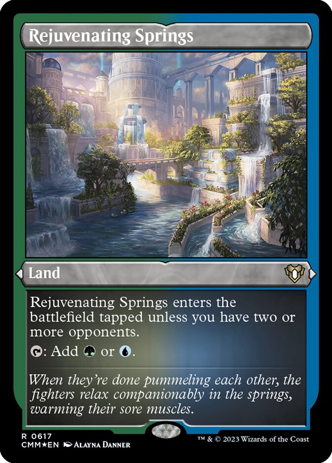 Rejuvenating Springs card front