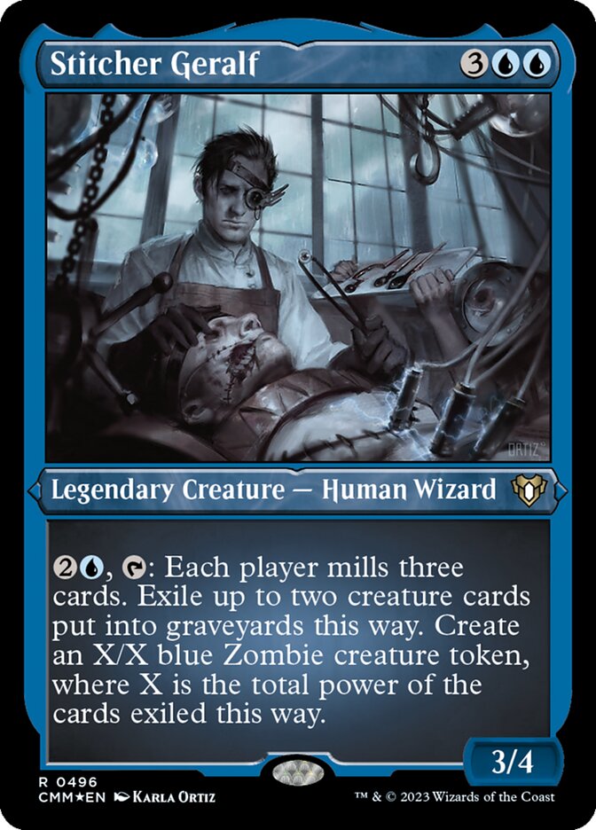 Stitcher Geralf card front