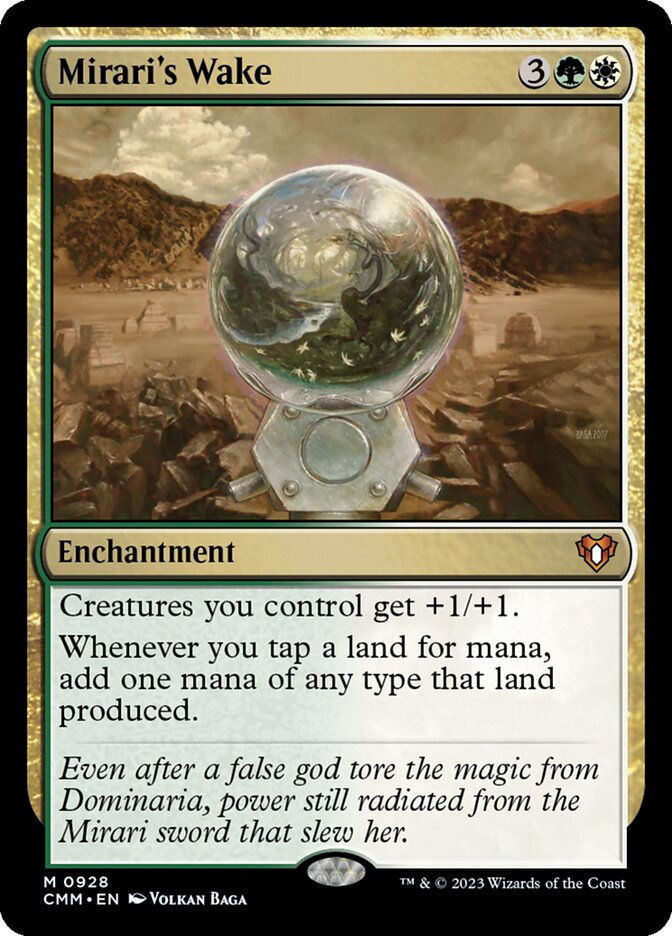 Mirari's Wake card front