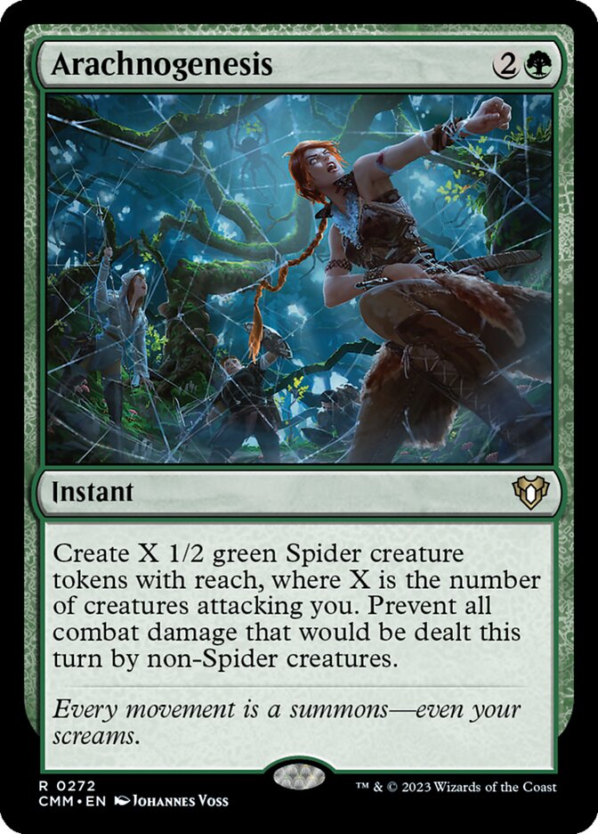 Arachnogenesis card front